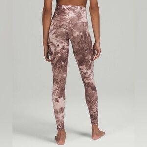 Lululemon Align High-Rise Pant Leggings 28” – Diamond Dye Shadow Grey | Sz 4